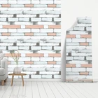 Wholesale Wallpaper Restaurant Plain Durable Decoration Home Panel Wall Brick Self-Adhesive Contact Paper