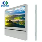 Elevator Advertising Display Monitor Wall Mounted LCD Digital Signage Multimedia Player with Speaker