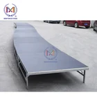 Diverse Performance Stage Portable Easy Handle Aluminum Stage