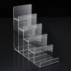 Customized Eyeglasses Acrylic Clear Display Shelf Stand