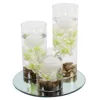6 Pack Round Acrylic Mirror Wedding Banquet Table Centerpiece Mirror Shatterproof 2mm Thick (12")