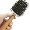 Hot Black Pp With Metallic And Spray Paint Drying Professional Best Brush For Natural Hair