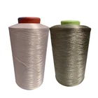 Manufacturer Dope Dyed Spun Polyester Yarn 75 36 DTY Polyester Yarn Sock Knitting Yarn