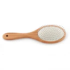 Selling White Pp Tingting Reduced Loss Small Size Hair Brush With Metal Pin