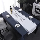 party champagne Cotton Linen waterproof High Quality tablecloth Wedding Event Party Hotel Decorative Home Decor clips
