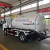Yueda 5cbm high pressure sewage cleaning pump suction tank truck Sewer dredge vehicle for city