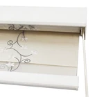 Factory ready made favorable window zebra roller blind with indentation proof embroidery