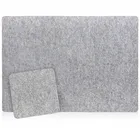 Travel Size Portable Smooth wool Quilting Ironing Pad 24"x17" wool pressing mat Quilters Pressing Pad