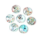 30mm New Luyun Animal art painting glass magnets