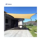 newest design low price wave sun fabric outdoor sail shade