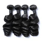 Hot Selling Brazilian 100% Human Hair Extensions Loose Wave Virgin Remy Hair Weft