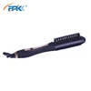 High Quality Private Label Electric Hair Straightening Brush Professional Ionic Hair Brush