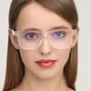 Fashion Small Square Transparent Glasses Frames Anti Blue-ray Goggles Adult Vintage Optical Clear Lens Nail Spectacle Frame