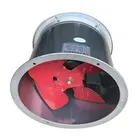 Factory high quality ventilating exhaust fan tube axial steel smoke exhauster