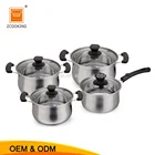 Cooking Ware Stainless Steel Pot With Factory Price Korea Kitchen Set
