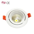 HH7A Adjustable 3w 5w Frame Warm Holders White Price Dimmable Recessed COB Focos Lamp Spot Light Ceiling Mini LED Spotlight