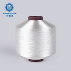 Reliance price bright trilobal white FDY 50 denier 100% Polyester 50D/800T high Twist Weaving warp Yarn