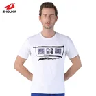 Custom High Quality Colorful Sports T Shirt Quick Dry Fabric Football Soccer T-shirt Wear Bulk Wholesale White T-shirt