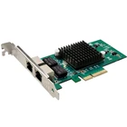 Dual Port PCI Express 4X Gigabit Network Adapter 10/100/1000Mbps server network card with Intel I82576 Small board