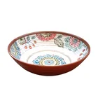 Cheap OEM unbreakable wholesale housewares plastic fruit vegetable soup salad melamine bowls custom printed bowls