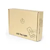 Corrugated Black Hot Stamping Gold Silver E-commerce Tuck Flap Packaging Cup Cake Hexagon Shaped Knife Paper Gift Box