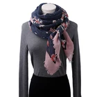 Female Best Quality Wool Cashmere Bufandas Pashmina Scarf Wrap For Women