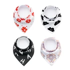 Professional Manufacture Organic Baby Girl Apron Bibs