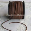 China Hotsale 3mm Red Color Faux Suede Cord Leather Lace colorful faux leather cord For DIY Necklace Bracelet