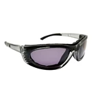 Anti-Scratch Anti-fog foam lined safety glasses