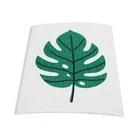 Customized printed cellulose kitchen cleaning sponge cloth