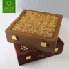 luxury acrylic wooden date box perfume box with lock