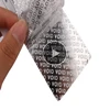 Packaging Self Adhesive Label ,Custom Printing Void Label Sticker Maker