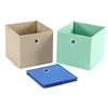 Customized toys files cloth organizer non-woven foldable storage box