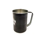 Disposable Water Cup Tin Cans with handle for Drinking