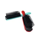 2019 Hot Black Pp Customized Ceramic Sponge Wholesale Hair Brush With Metal Pin