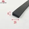 U type glass door edge seal cabinet door rubber electrical seal strip