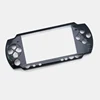 For PSP 2000 Shell Black Front Faceplate Case Cover Replacement for PSP 2000