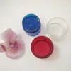 4-6 hours burning pc material plastic round shaped candle containers