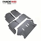 Eco-friendly 3D TPV leather car floor mats and trunk mat