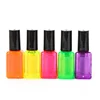 New design short plastic nail polish bottle private label gift highlighter pen for girls