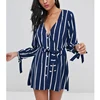 Fashion Clothing for Women New Sexy Deep V Neck Dress Woman One Piece Dress New