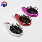 OEM High Quality Beauty Foldable Plastic Hair Brush Comb For Hair