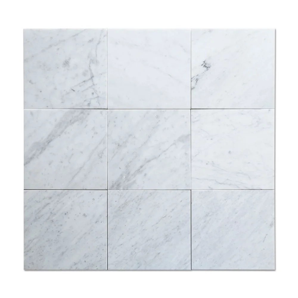 Carrara White Square Kitchen Wall Tile Sizes And Floor Tiles Buy