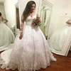 Princess Cut Big Boobs Tulle Fabric Bridal Gowns Lace Wedding Dress in Uk