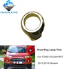 gzyzx car accessories Front Fog Lamp Cover Head Fog Light Cover Trim abs chrome For FORD ECOSPORT 2013 2014 2015 2016