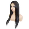 Cheap 100% human brazilian hair weave silk top lace frontal wig private label wigs
