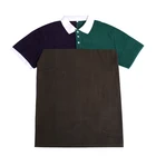 2019 Color Combination Custom Fleece Polo Shirts/ Polo Tshirts For Men Without Logo