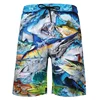Mens Hawaiian Swimwear Coconut Palm Tree Beach Board Shorts Bathing Suits