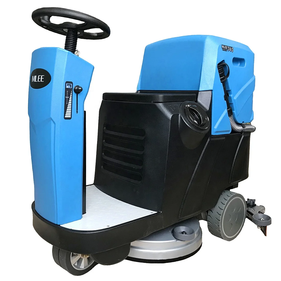 Mlee740mini Battery Industrial Floor Cleaner Machine Smart Ride On