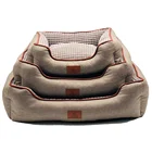 Best selling high quality memory foam pet sofa beds products dog bed factory direct cat luxury grey beds plain